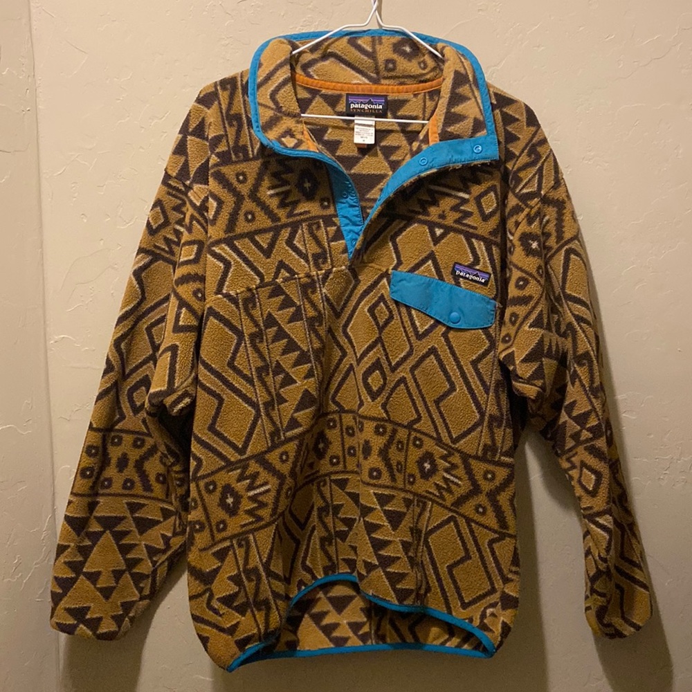 RARE Patagonia Aztec Synchilla